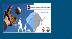 Desktop Screenshot of baseballindia.org