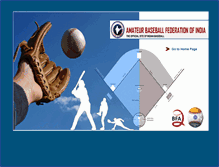 Tablet Screenshot of baseballindia.org